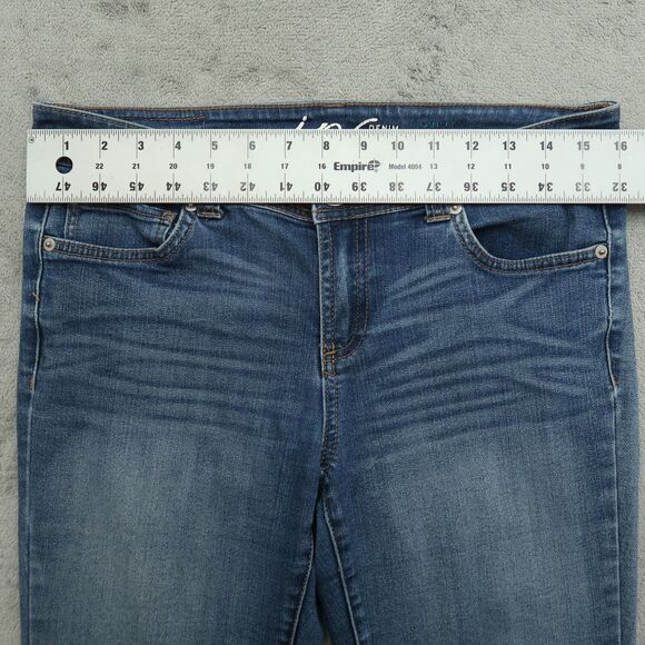 International Concepts Jeans Women's Size 8 Blue Low-Rise Skinny 30" Inseam - Picture 13 of 14